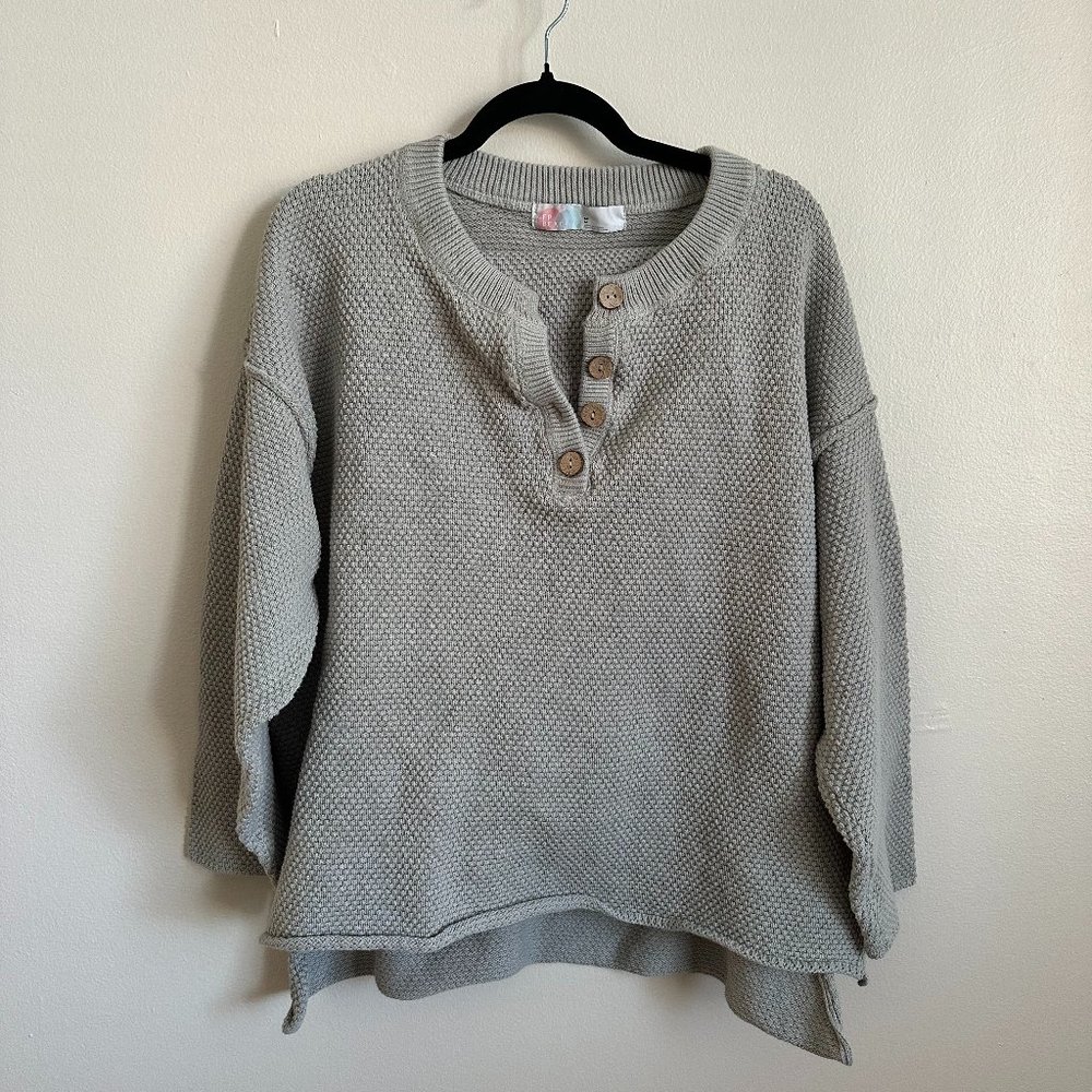 Free People Hailee Sweater Set Teal | Size M